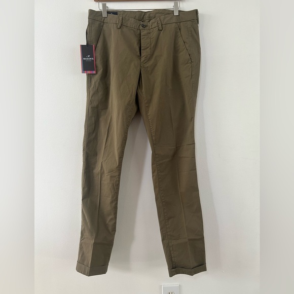 Mason’s Men's Olive Chinos 34x32